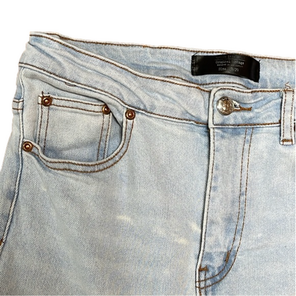 Monkey Ride Jeans Distressed Destroyed Skinny Slim Jean Size 9/29 - Picture 3 of 9